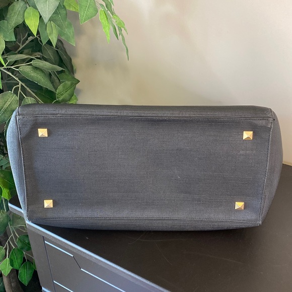 Dagne Dover Classic Signature Tote in Graphite - Picture 16 of 16